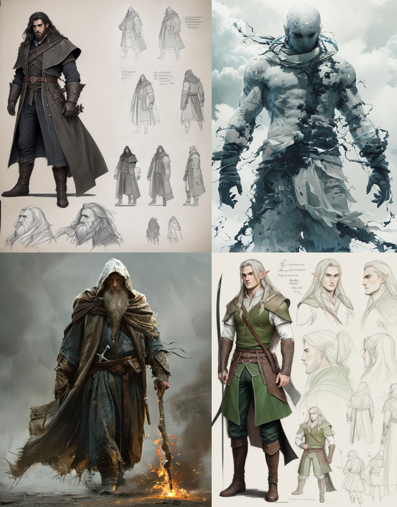 Concept Art for Games and Original Characters